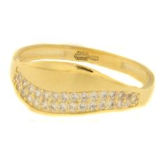 Amiatex Zlatý prsten 49837, 54, 1.65 G