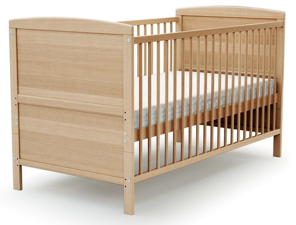 AT4 dětská postel EVOLUTION (2v1) 70 × 140 cm buk