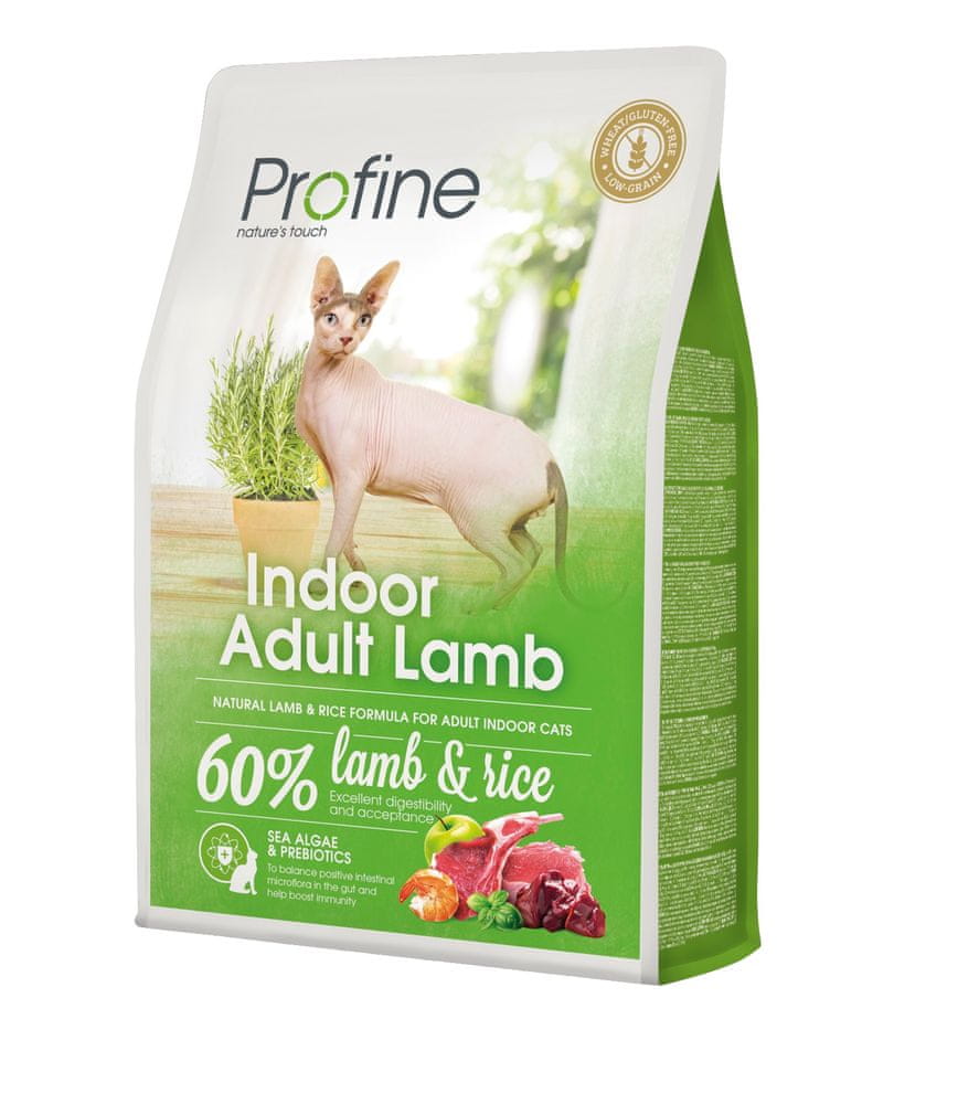 Levně Profine Cat Indoor Adult Lamb 10 kg