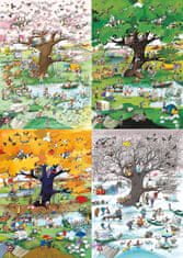 Heye Puzzle 4 Seasons, Blachon 2000 dílků