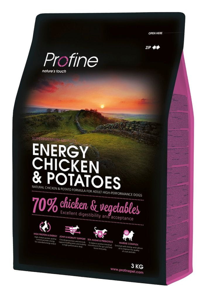 Levně Profine Energy Chicken & Potatoes 3 kg