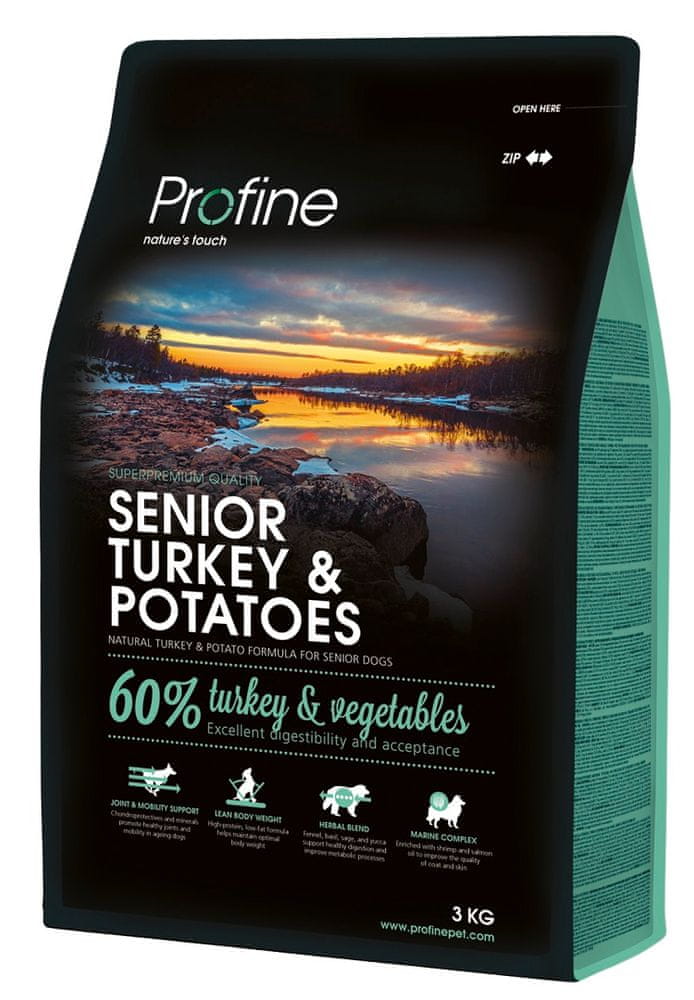 Levně Profine Senior Turkey & Potatoes 3 kg