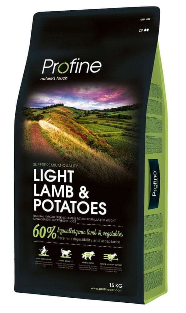 Levně Profine Light Lamb & Potatoes 15 kg