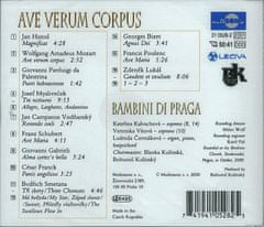 Bambini di Praga: Ave verum corpus - CD