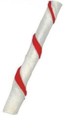 Magnum Rawhide roll stick 5 "12,5 cm (cca 40 ks) červená/bílá