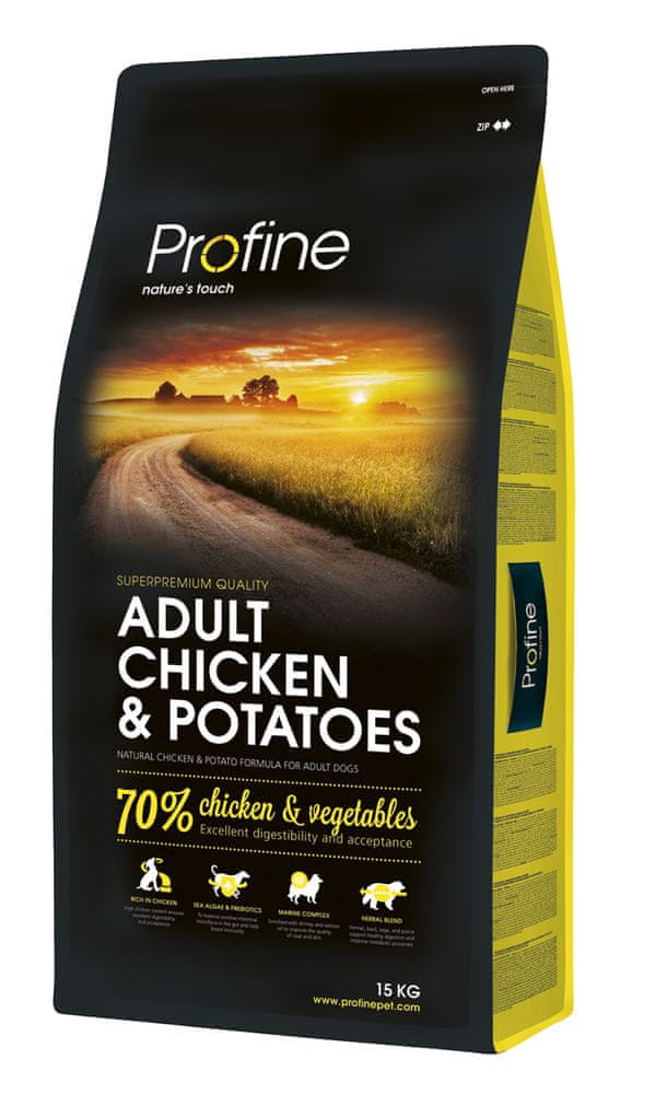 Levně Profine Adult Chicken & Potatoes 15 kg