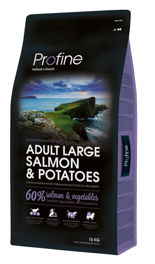 Levně Profine Adult Large Breed Salmon & Potatoes 15 kg