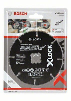 Bosch X-LOCK řezný kotouč CMW 125 mm (2.608.619.284)