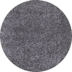 Ayyildiz Kusový koberec Dream Shaggy 4000 Grey kruh 120x120 (průměr) kruh