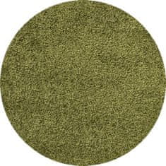Ayyildiz Kusový koberec Dream Shaggy 4000 Green kruh 120x120 (průměr) kruh