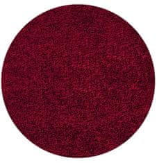 Ayyildiz Kusový koberec Life Shaggy 1500 red kruh 80x80 (průměr) kruh