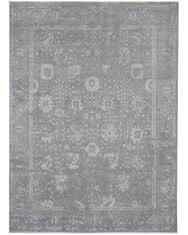 Diamond Carpets Ručně vázaný kusový koberec Diamond DC-VASE 3 Silver/silver 120x170