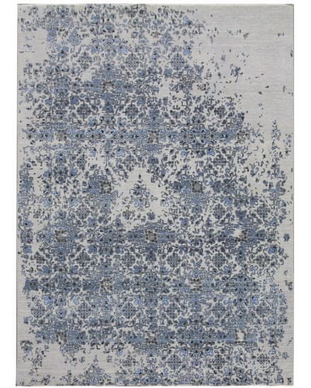 Diamond Carpets Ručně vázaný kusový koberec Diamond DC-JK 3 Silver/blue