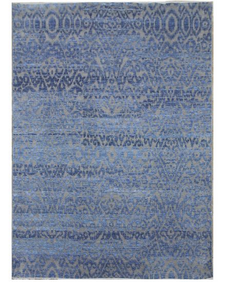 Diamond Carpets Ručně vázaný kusový koberec Diamond DC-EKT 6 Silver/light blue