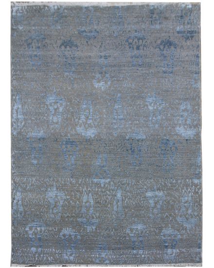 Diamond Carpets Ručně vázaný kusový koberec Diamond DC-EKT 10 Silver/blue