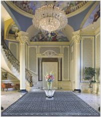 Diamond Carpets Ručně vázaný kusový koberec Diamond DC-OC Denim blue/silver 120x170