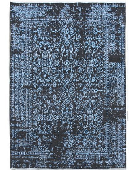 Diamond Carpets Ručně vázaný kusový koberec Diamond DC-JK 1 Denim blue/aqua