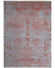 Diamond Carpets Ručně vázaný kusový koberec Diamond DC-JK ROUND Silver/orange 120x170