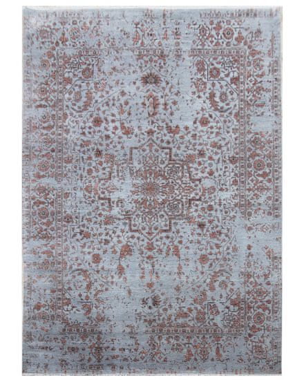 Diamond Carpets Ručně vázaný kusový koberec Diamond DC-SIRAPI Silver/copper