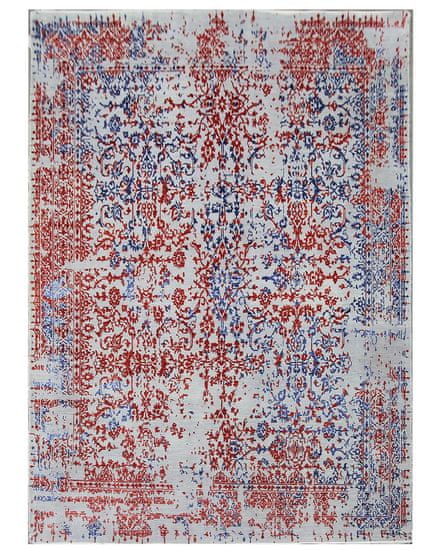 Diamond Carpets Ručně vázaný kusový koberec Diamond DC-JKM Silver/blue-red