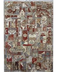 Diamond Carpets AKCE: 305x425 cm Ručně vázaný kusový koberec Diamond DC-PATCH RED MULTI 305x425