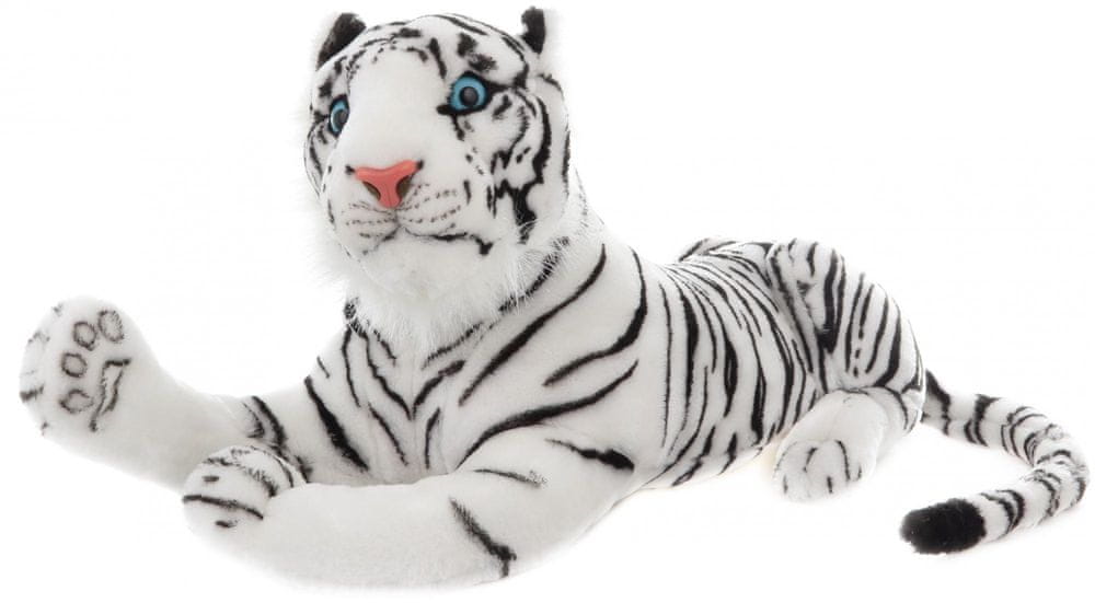 Levně Lamps Plyš tygr bílý 55 cm