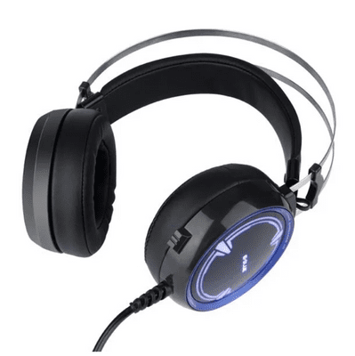 Herní sluchátka E-Blue E-Blue EHS965 3,5mm jack USB podsvícení kovová konstrukce mikrofon redukce okolního ruchu