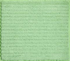 GRUND Česká koupelnová předložka, RIFFLE 50x60 cm, zelená