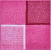 Česká koupelnová předložka, DIVISO 60x60 cm, růžová