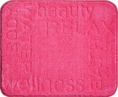 LineaDue Česká koupelnová předložka, FEELING 50x60 cm, růžová