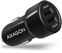 AXAGON SMART nabíječka do auta, 2× 5 V PWC-5V5