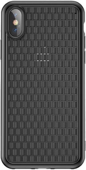 BASEUS BV Weaving Series ochranný kryt pro iPhone X/XS, černý, WIAPIPH58-BV01