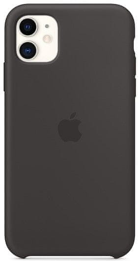 Levně Apple iPhone 11 silikonový kryt, černý MWVU2ZM/A