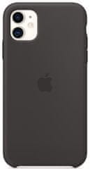 Apple iPhone 11 silikonový kryt, černý MWVU2ZM/A