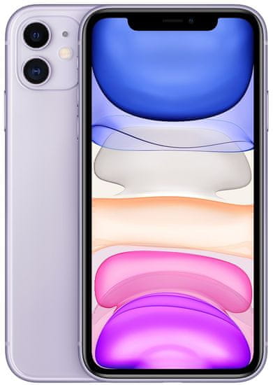 Apple iPhone 11, 64GB, Purple - rozbaleno