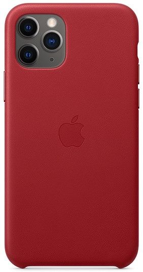 Apple iPhone 11 Pro kožený kryt, červený MWYF2ZM/A