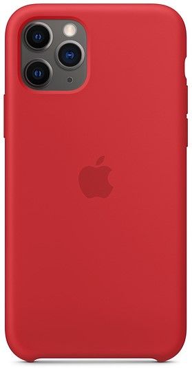 Apple iPhone 11 Pro silikonový kryt, červený MWYH2ZM/A - zánovní
