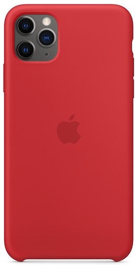 Apple iPhone 11 Pro Max silikonový kryt, červený MWYV2ZM/A