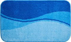 Česká koupelnová předložka, FLASH 70x120 cm, modrá