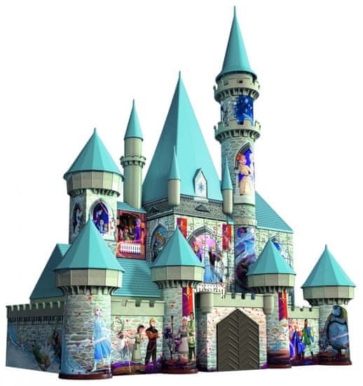 Ravensburger 3D Puzzle 111565 Disney Zámek Ledové království 216 dílků