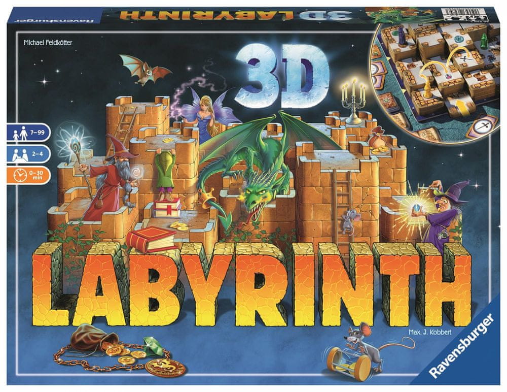 Levně Ravensburger 262793 Labyrinth 3D