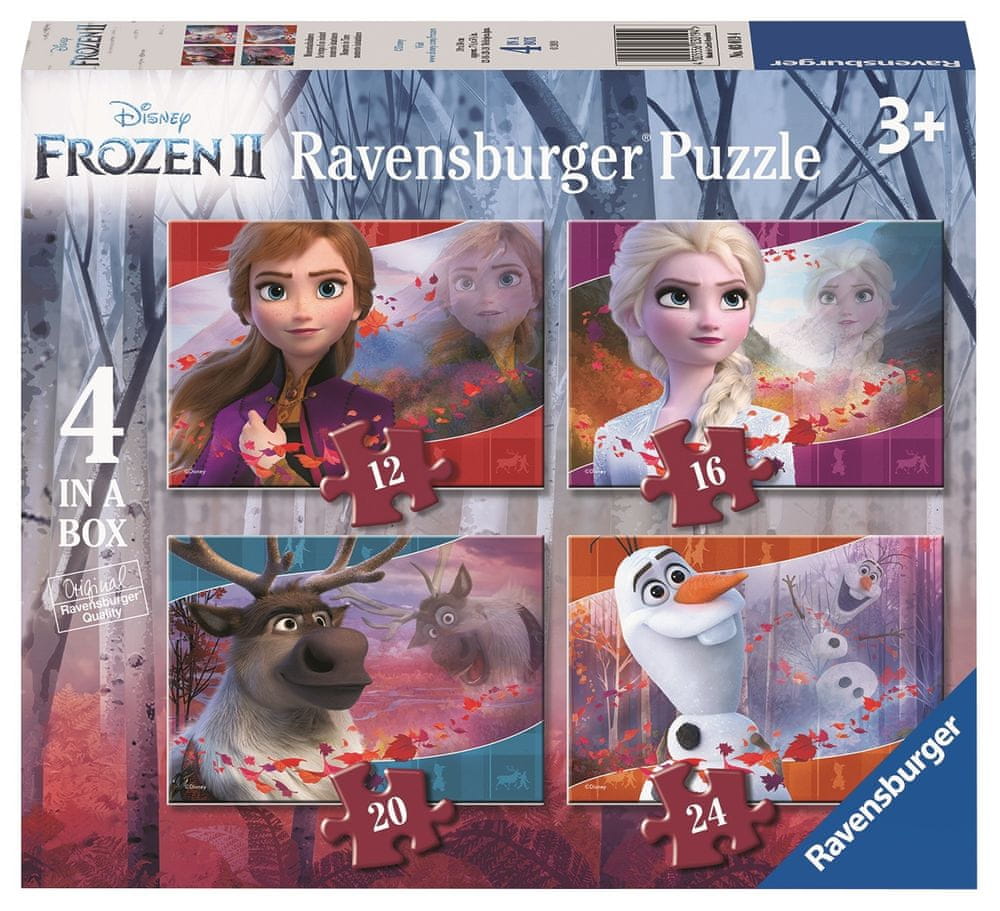 Ravensburger Puzzle 30194 Disney Ledové království 2 4 v 1