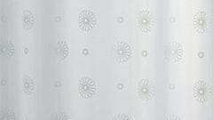 GRUND Textilní koupelnový závěs, SKY textil, bílá/stříbrná