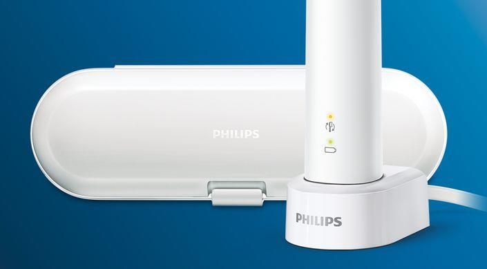 Philips Sonicare HX6809/35 ProtectiveClean White 1 + 1 cestovní pouzdro
