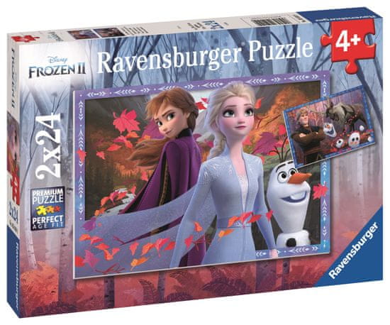 Ravensburger Puzzle 050109 Disney Ledové království 2 2x24 dílků