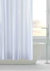 GRUND Textilní koupelnový závěs, SETA textil, bílá