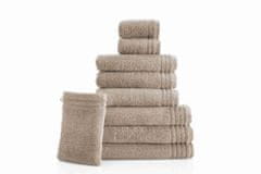 GRUND Kvalitní bavlněný ručník, MEMORY 50x100 cm, béžová