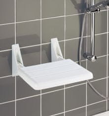 Wenko Skládací sprchové sedátko, SECURA příslušenství, bílá