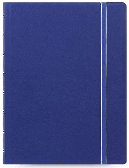 Filofax Blok s boční kroužkovou spirálou Notebooks A5, modrý, 56 listů