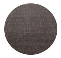 Ayyildiz Kusový koberec Ata 7000 mocca kruh 120x120 (průměr) kruh